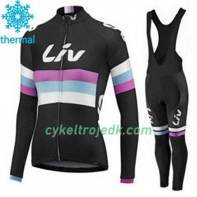Cykeltøj Langærmet Vinter + Bib Cykelbukser Dame 2015 CCC Liv N001